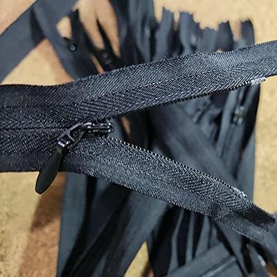  SHUNLI #5 Metallic Nylon Coil Zippers by The Yards,10