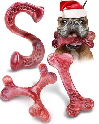 Kseroo Tough Dog Toys, Toys for Aggressive Chewers Large Breed, Chew Dogs, Bone Toy Nylon Durable Dogs Extreme Indestructible