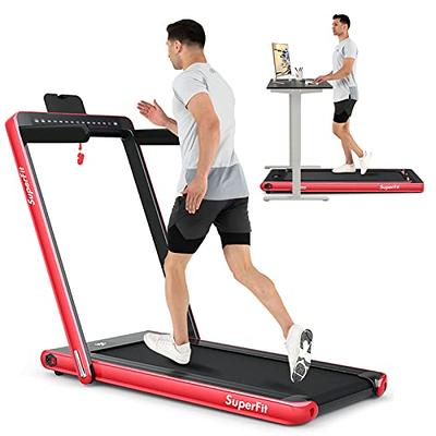 2 In 1 Under Desk Electric Treadmill 2.5Hp, With Bluetooth App And Speaker,  Remote Control, Display - Yahoo Shopping