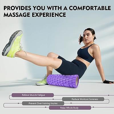  Foam Roller - High Density Exercise Roller for Deep Tissue  Muscle Massage, Muscle and Back Roller for Fitness, Physical Therapy, Yoga  and Pilates, Gym Equipment, Pink (A-Pink) : Sports & Outdoors