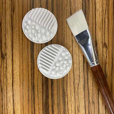 Mini Paint Plate Paintbrush Cleaner Disc 2-Pack - Drop in A Cup Of Water &  Keep Brushes Clean - Yahoo Shopping