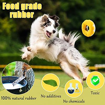 AAfree Dog Chew Toys for Aggressive Chewers, Indestructible Dog Treat Toys  for All Breed, Treat Dispensing Dog Toy, Durable Dog Donut Puzzle Toy