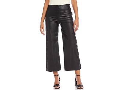 Karen Kane Stretch Slim Wide-Leg Denim Jeans