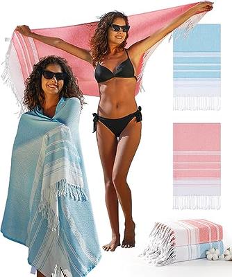 Oversized Microfiber Pool Sandproof Beach Towel - 72x36Quick