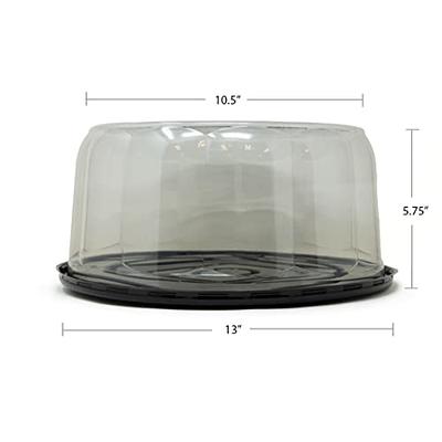 53/485 16 oz. Rectangular Plastic Spice Container and Black Induction-Lined  Dual Flapper Lid with 3 Holes
