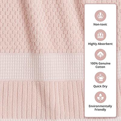 NY Loft 100% Cotton Towel Set  Super Soft and Absorbent Quick-Dry