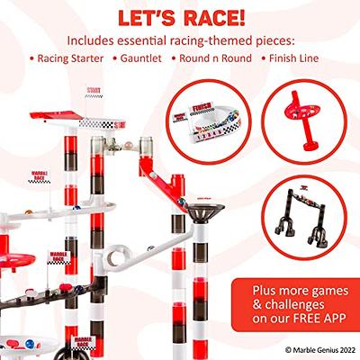 Marble Genius Marble Run (150 Complete Pieces) Maze Track or Building