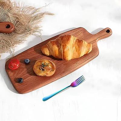 SMIRLY Acacia Wood Cutting Board Set with Storage for Kitchen, Large Meal  Prep