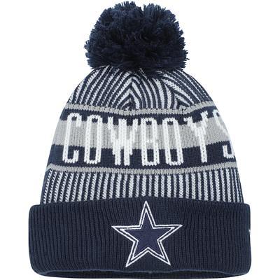 Dallas Cowboys New Era Sweater Chill Cuffed Knit Hat with Pom - Red/Green