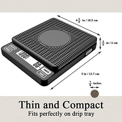 Greater Goods Digital Espresso & Coffee Scale - 750 x 0.1 Gram Precision  Pocket Scale to Measure Medicine, Letter and Small Precise Things