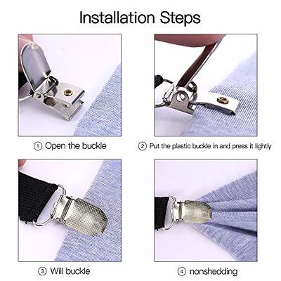 New Style Bed Sheet Holders Adjustable Elastic Mattress Cover Corner Holder  Clip Bed Grippers Suspender Fasteners