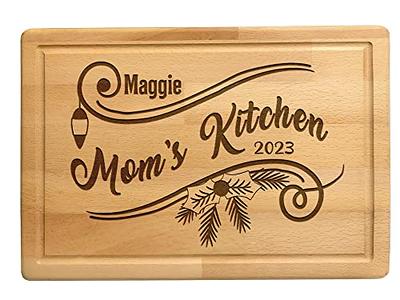 Personalized Cutting Board Mothers Day or Christmas Gift for Mom