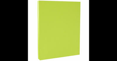 JAM Paper Brite Hue 65lb Cardstock 8.5 X 11 50pk - Yellow