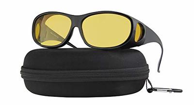 Night Driving HD Anti-Reflective Vision Polarized Glasses Yellow Tinted  Mixed Gl