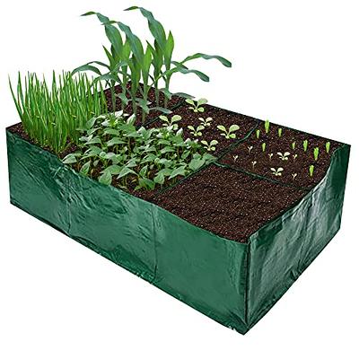 35 Gallon Large PE Fabric Raised Planting Bed Garden Grow Bags