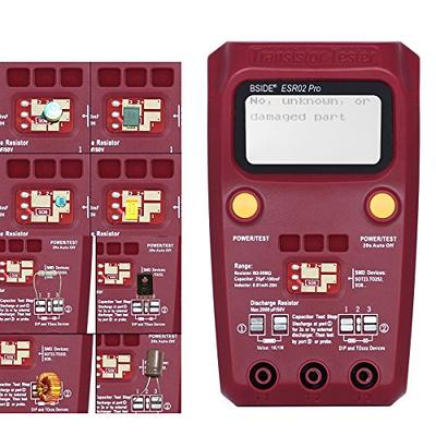 ESR Meter / Capacitance / Inductance / Transistor Tester