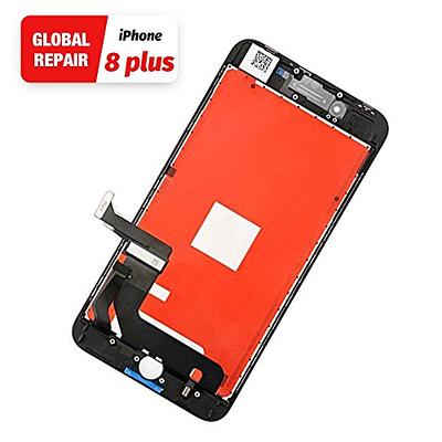  for iPhone 8 Plus Screen Replacement Black 5.5 Inch