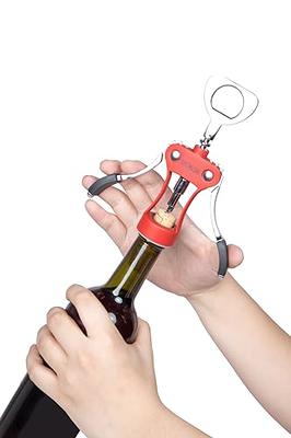 shengshi Wine Opener Zinc Alloy Premium Wing Corkscrew Wine Bottle