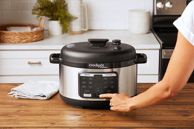 Crock-pot Slow Cooker Works with Alexa 6-Quart Programmable Stainless Steel