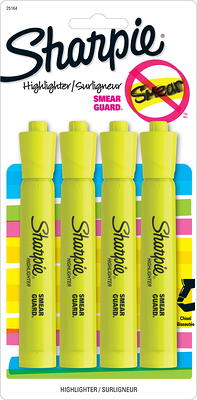 Sharpie Stick Highlighter, Chisel Tip, Green (27026)