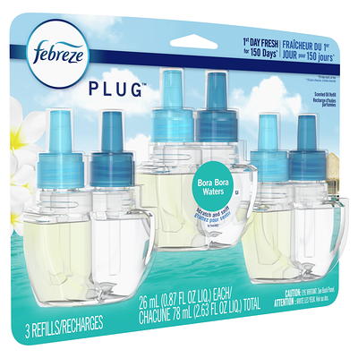 Febreze Fade Defy PLUG Air Freshener Refill, Downy April Fresh