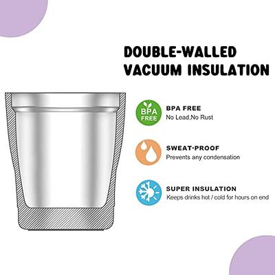 Kids Tumblers with Lids & Straws Cup - Double Walled, Drinking Cup Vacuum  Insula