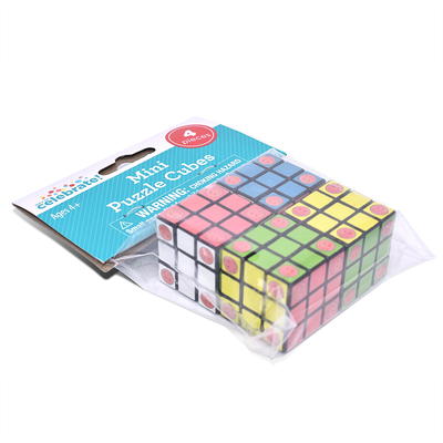 Way to Celebrate Child Party Favors Plastic Mini Puzzle Cube - 4  Pieces/Pack - Yahoo Shopping