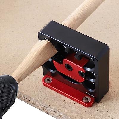 Adjustable Dowel Maker Jig Kit 8-20mm Drill Milling Round Rod Auxiliary Tool