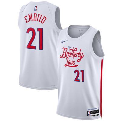 Philadelphia 76ers Jordan Statement Edition Swingman Jersey - Red - Joel  Embiid - Unisex