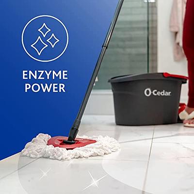 O-Cedar EasyWring Microfiber Spin Mop and Bucket Floor Cleaning System