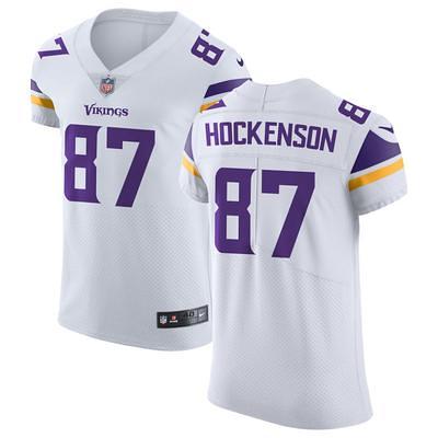 Men's Nike T.J. Hockenson Purple Minnesota Vikings Game Player Jersey