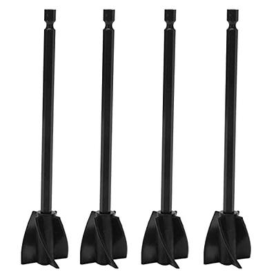 Paint Mixer Drill Attachment 4Pcs Resin Mixer Paddles Strong