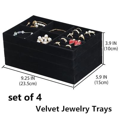 CUSTOM Jewelry Organizer Velvet Trays, Earrings Holder, Drawer Inserts,  Makeup Organizer, Jewelry Storage, Jewelry Trays, Jewelry Holder 