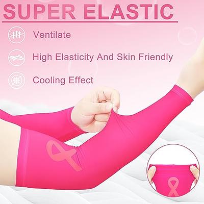 CompressionZ Compression Arm Sleeves for Men & Women UV Protection (Pink,  M) 