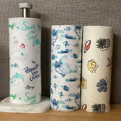 Reusable Paper Towels 12-10x14, Zero Waste, Kitchen Decor