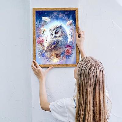 Owl Diamond Painting Kits For Adults Kids 5D DIY Crystal