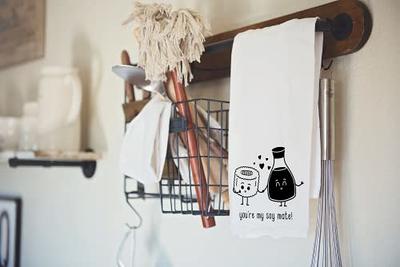 Youfangworkshop New Home New Adventures New Memories Funny Kitchen Towels, Funny Dish Cloth Towel for Farmhouse Kitchen Bathroom New