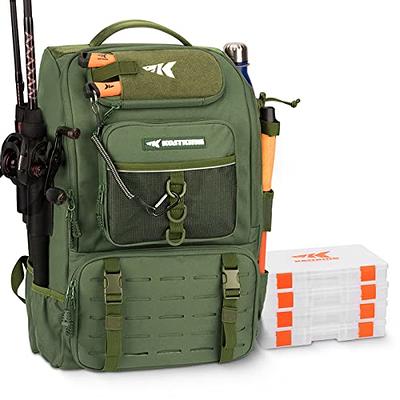 KastKing Karryall Fishing Tackle Backpack with Rod Holders 4 Tackle Boxes,40L  Fishing Bag Storage Fishing Gear and Equipment - Yahoo Shopping