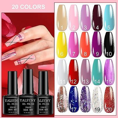 GAOY Nail Tips and Glue Gel Nail Kit, Gel x Nail Kit, Fast Nail Extension  Set with UV Light, 300Pcs Matte Medium Coffin Nails and Tools