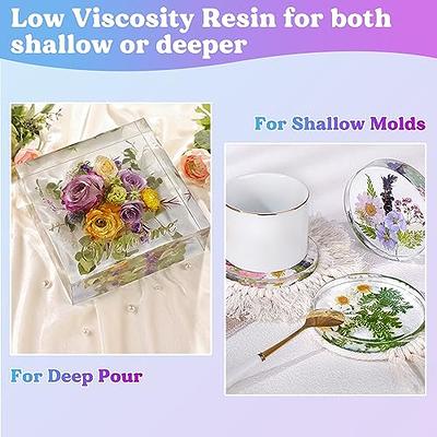 LET'S RESIN 1 Gallon Epoxy Resin Kit Bundle with Deep Pour Epoxy Resin