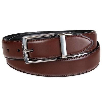 Harbor Bay by DXL Big and Tall Men's 35MM Reversible Stretch Belt