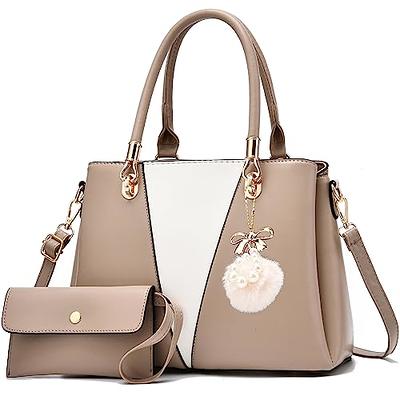 Gladdon Hobo Bags For Women,large Capacity Handbags Bags Ladies Tote Bags Leather Crossbody Shoulder Bags With Small Purse Set 2pcs