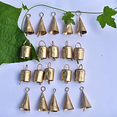 25pcs Small Brass Bells Vintage Bells Gold Jingle Bells Vintage Style Brass  Bell