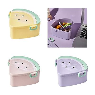 Cartoon Double-layer Lunch Box Container, Bento Box, Durable Bpa
