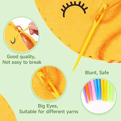 100pcs Large Eye Wool Needles DIY Yarn Embroidery Sewing Darning