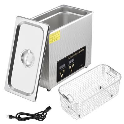 2L/10L Ultrasonic Cleaning Machine Digital Timer Stainless Steel