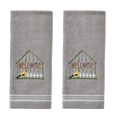 SKL Home Woodland Winter 2-pc. Hand Towel Set - Red