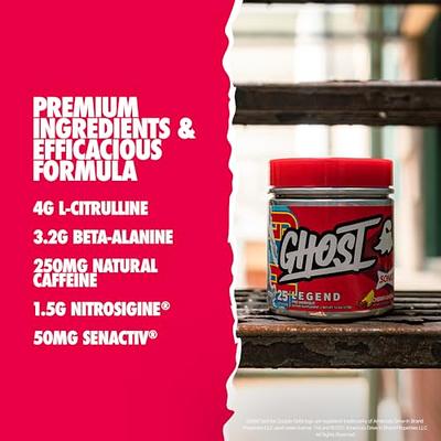  GHOST Legend V2 Pre-Workout Energy Powder, Sonic Ocean