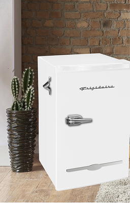 Frigidaire 1.6 Cu Ft Retro Mini Fridge with Side Bottle Opener