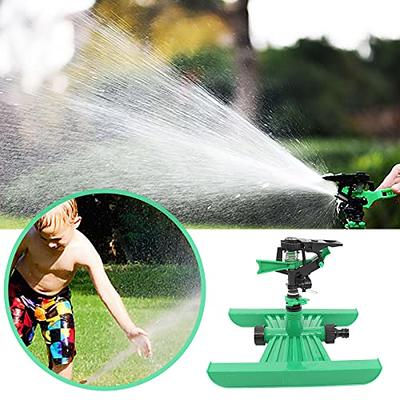 Brass Impact Water Sprinkler Head: 3 Pack Brass Impact Sprinkler 1/2 Inch  Adjustable 360 Degrees Heavy Duty Water Sprinkler Head Watering Sprinkler  for Large Area Lawn Patio Garden Irrigation : : Patio